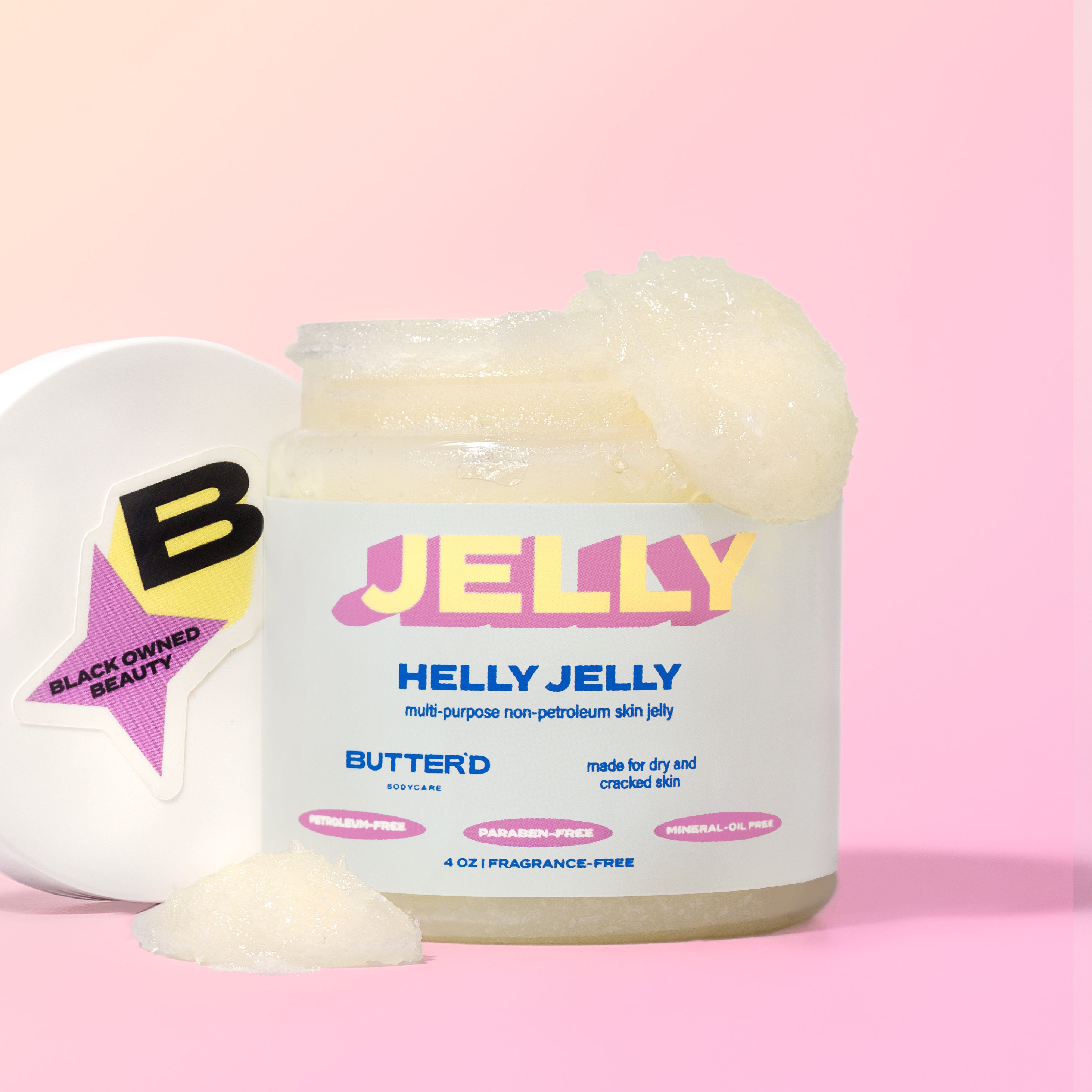 "Hold the Fragrance" Bundle: 1 (6 oz) Helly Jelly, 1 (6oz) All Fluff Body Cream